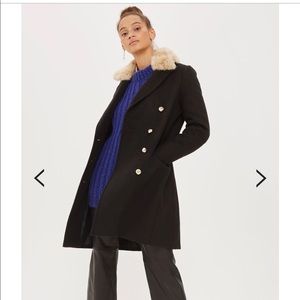 TopShop Double breasted coat